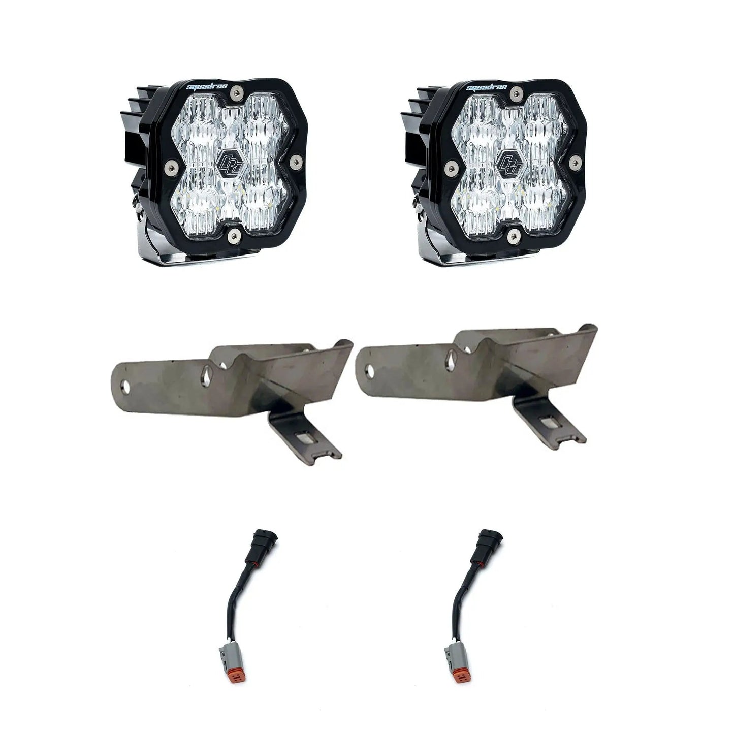 Baja Designs Ford, Super Duty (99-10), Squadron 2.0 Sport, Fog Pocket Kit by Baja Designs