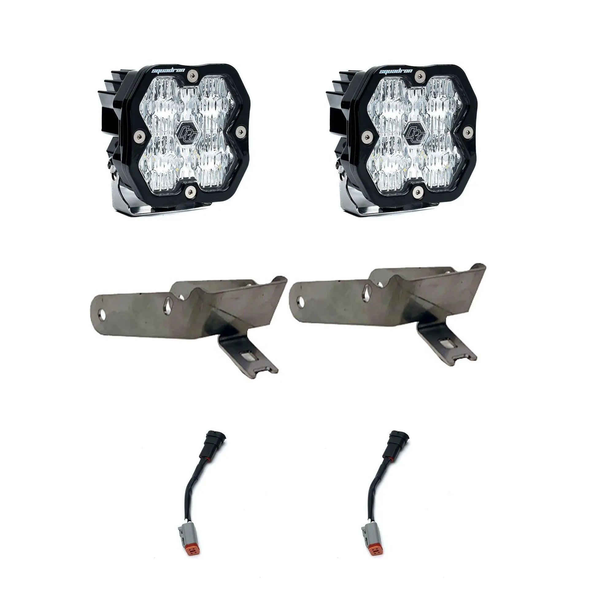 Baja Designs Ford, Super Duty (99-10), Squadron 2.0 Sport, Fog Pocket Kit by Baja Designs