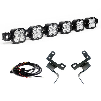 Baja Designs XL Pro Linkable Sport Bumper Light Kit - '21-26 Bronco; w/ OE Plastic Bumper (Multi-Pattern; Clear; Upfitter Wiring) by Baja Designs