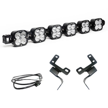 Baja Designs XL Pro Linkable Sport Bumper Light Kit - '21-26 Bronco; w/ OE Plastic Bumper (Multi-Pattern; Clear; Toggle Wiring) by Baja Designs