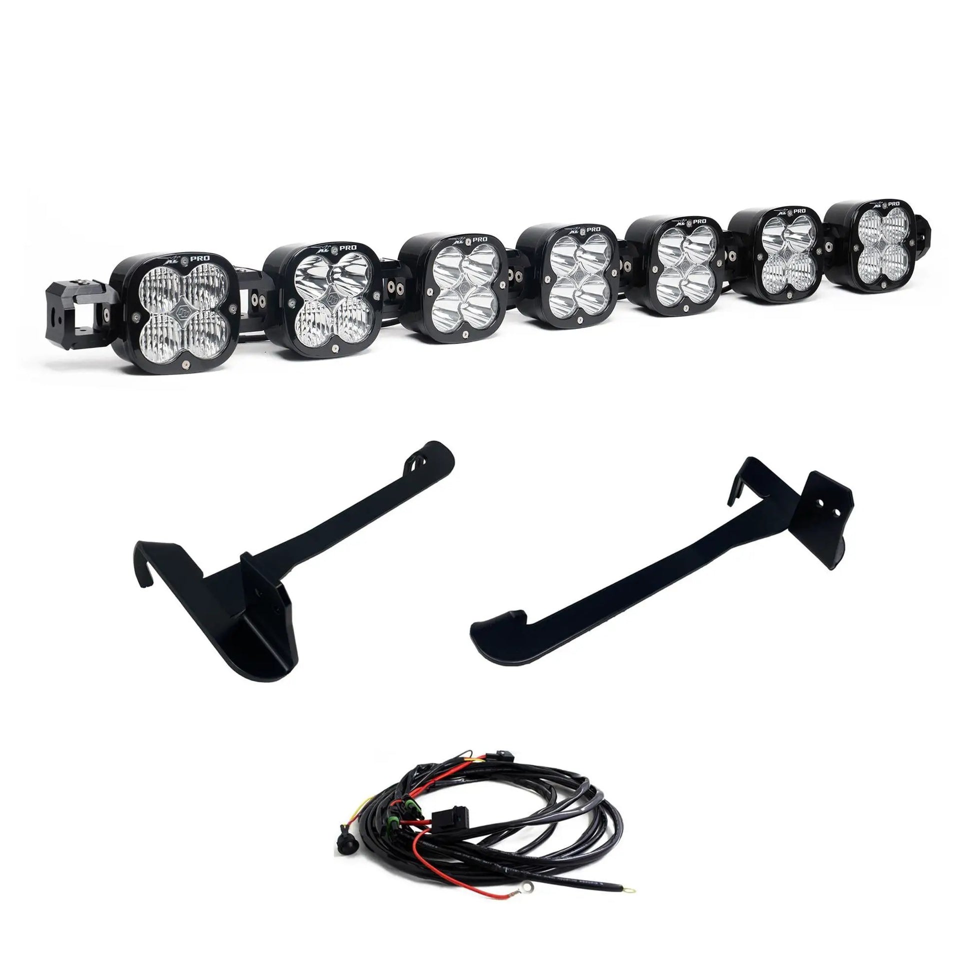 Baja Designs XL Pro Linkable Sport Bumper Light Kit - '19-26 2500/3500/4500/5500 (Multi-Pattern; Clear; Toggle Wiring) by Baja Designs