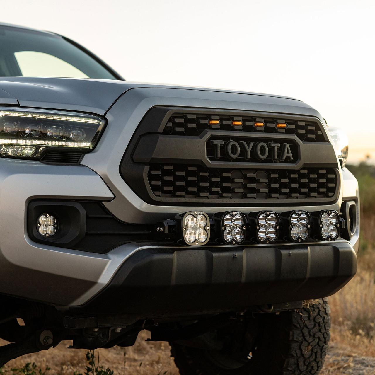 Baja Designs XL Pro Linkable Sport Bumper Light Kit - '16-23 Tacoma (Multi-Pattern; Clear)