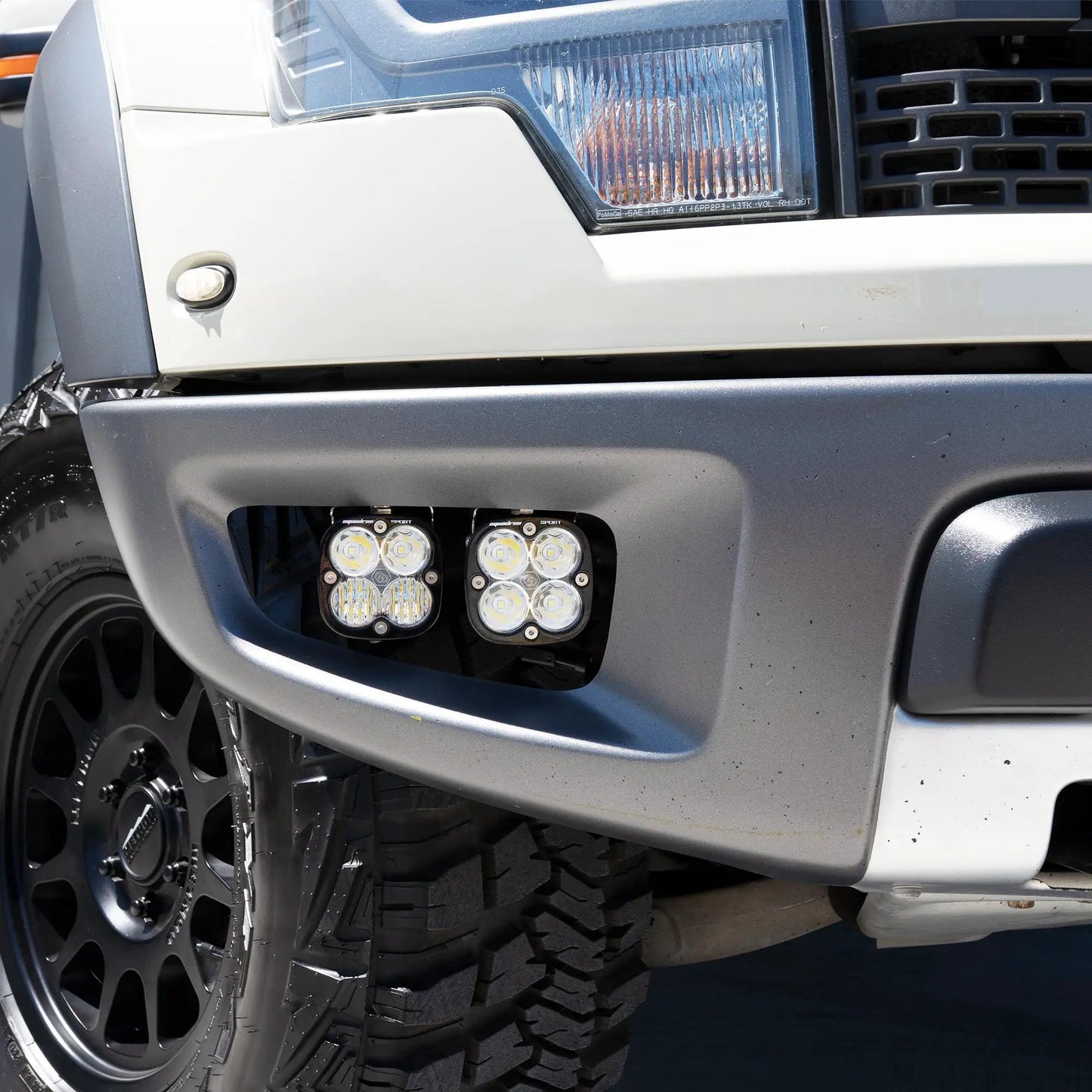 Baja Designs Ford Raptor Squadron Sport “Sportsmen” Dual Fog Pocket Light Kit - 2010-14 Ford F-150 SVT Raptor by Baja Designs