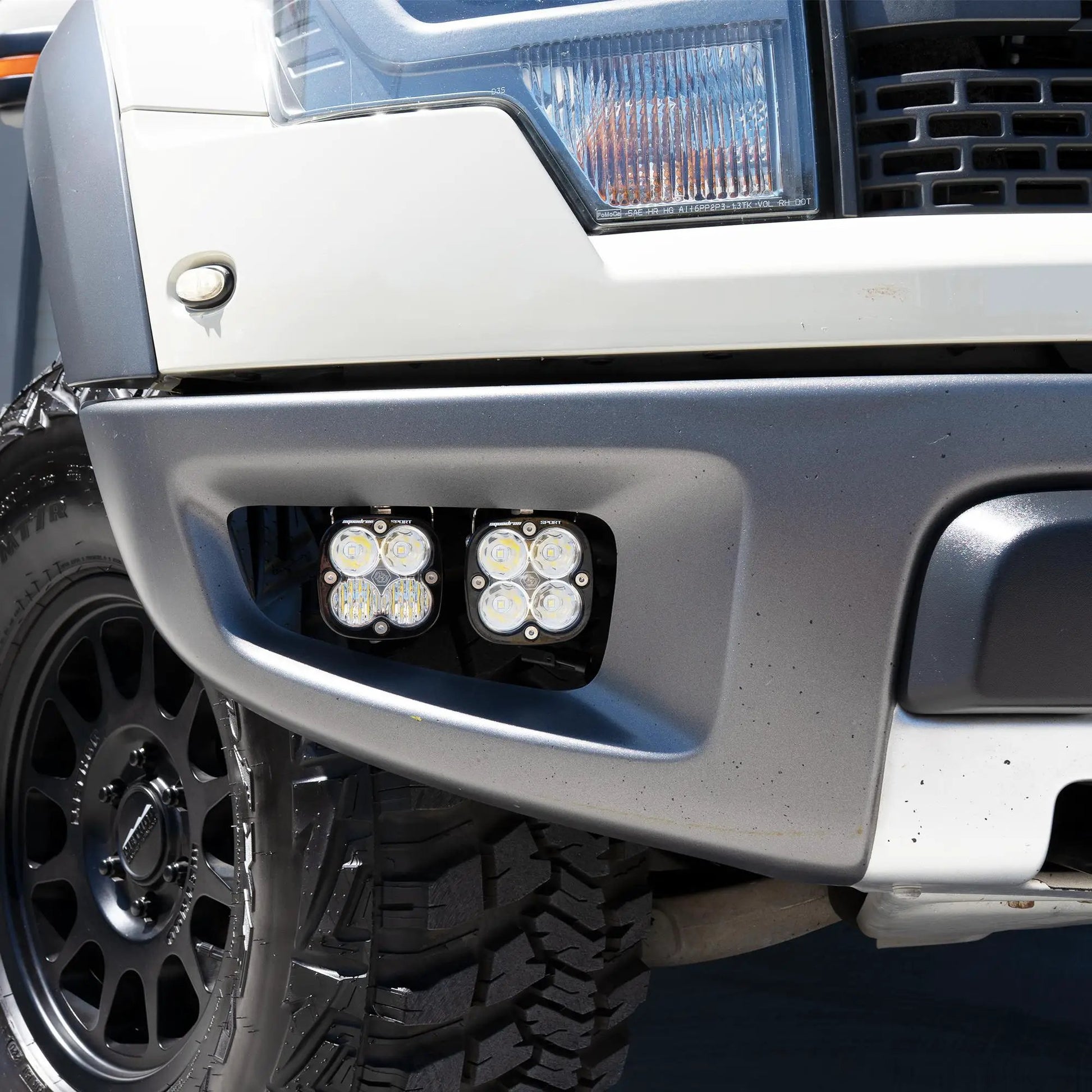 Baja Designs Ford Raptor Squadron Sport “Sportsmen” Dual Fog Pocket Light Kit - 2010-14 Ford F-150 SVT Raptor by Baja Designs
