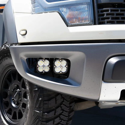 Baja Designs Ford Raptor Squadron Sport “Sportsmen” Dual Fog Pocket Light Kit - 2010-14 Ford F-150 SVT Raptor by Baja Designs