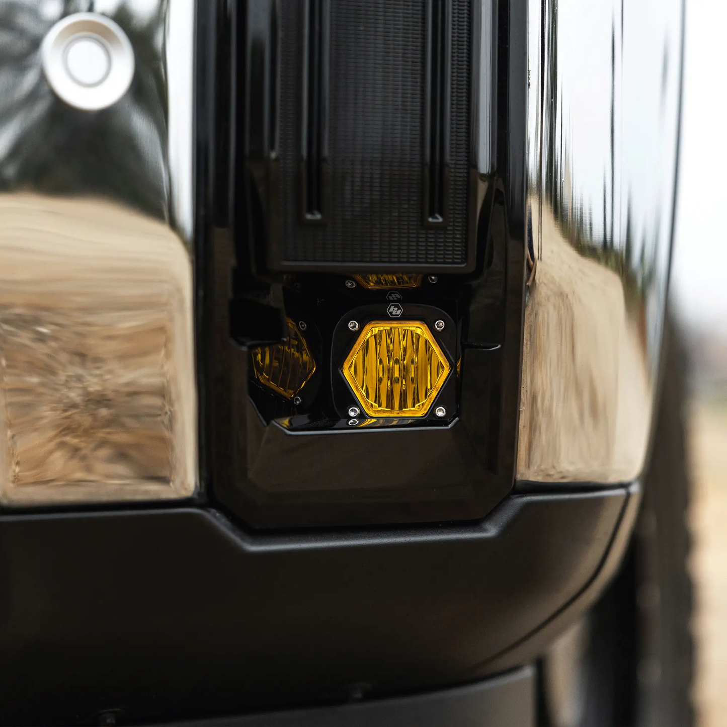 Baja Designs S1 Fog Pocket Light Kit - GMC/Chevy 2023-2026 Canyon/Colorado; 2024-2026 Yukon, 2500/3500; 2022-2026 Sierra 1500 AT4-X (Baja Amber) by Baja Designs