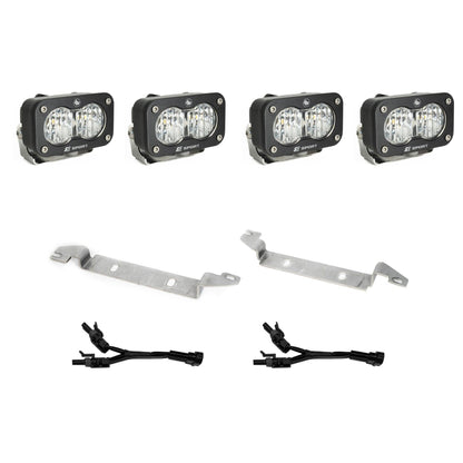 Baja Designs S2 Sport OEM Fog Light Replacement Kit - 2025-2026 Toyota 4Runner, Non-TRD Pro (Clear)