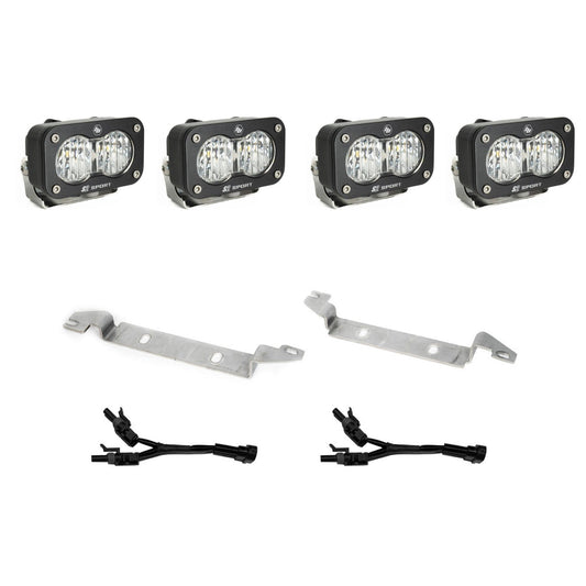 Baja Designs S2 Sport OEM Fog Light Replacement Kit - 2025 - 2026 Toyota 4Runner, Non - TRD Pro (Clear) - Baja Designs - 44-8280 - Auto Expedition