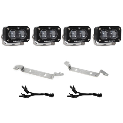 Baja Designs S2 SAE OEM Fog Light Replacement Kit - 2025-2026 Toyota 4Runner, Non-TRD Pro (Clear)