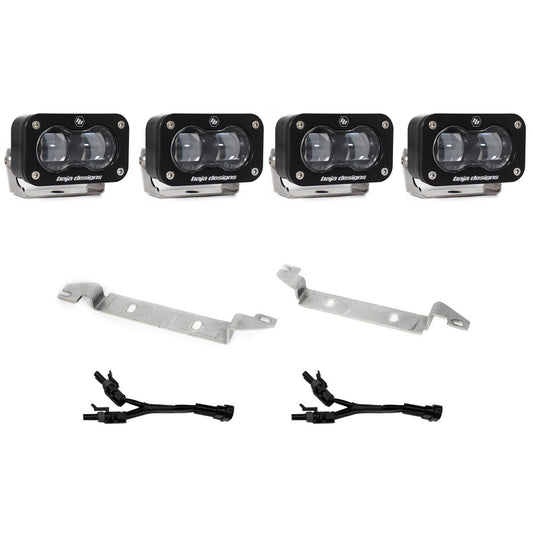 Baja Designs S2 SAE OEM Fog Light Replacement Kit - 2025 - 2026 Toyota 4Runner, Non - TRD Pro (Clear) - Baja Designs - 44-8282 - Auto Expedition