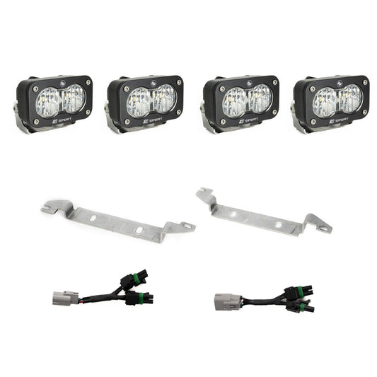 Baja Designs S2 Sport OEM Fog Light Replacement Kit - 2025 - 2026 Toyota 4Runner NOTE: TRD Pro/Trailhunter (Clear) - Baja Designs - 44-8284 - Auto Expedition