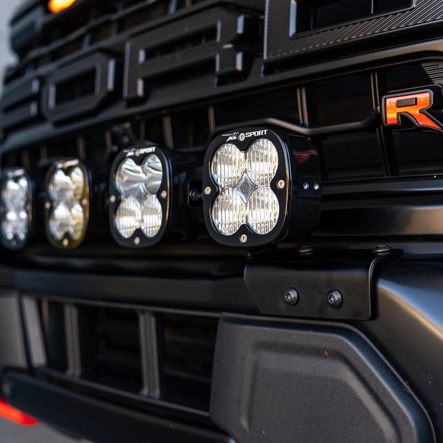 Baja Designs Ford 6 XL Sport Linkable Bumper Light Kit - 2024-2026 Ford F-150 Raptor R/37 by Baja Designs