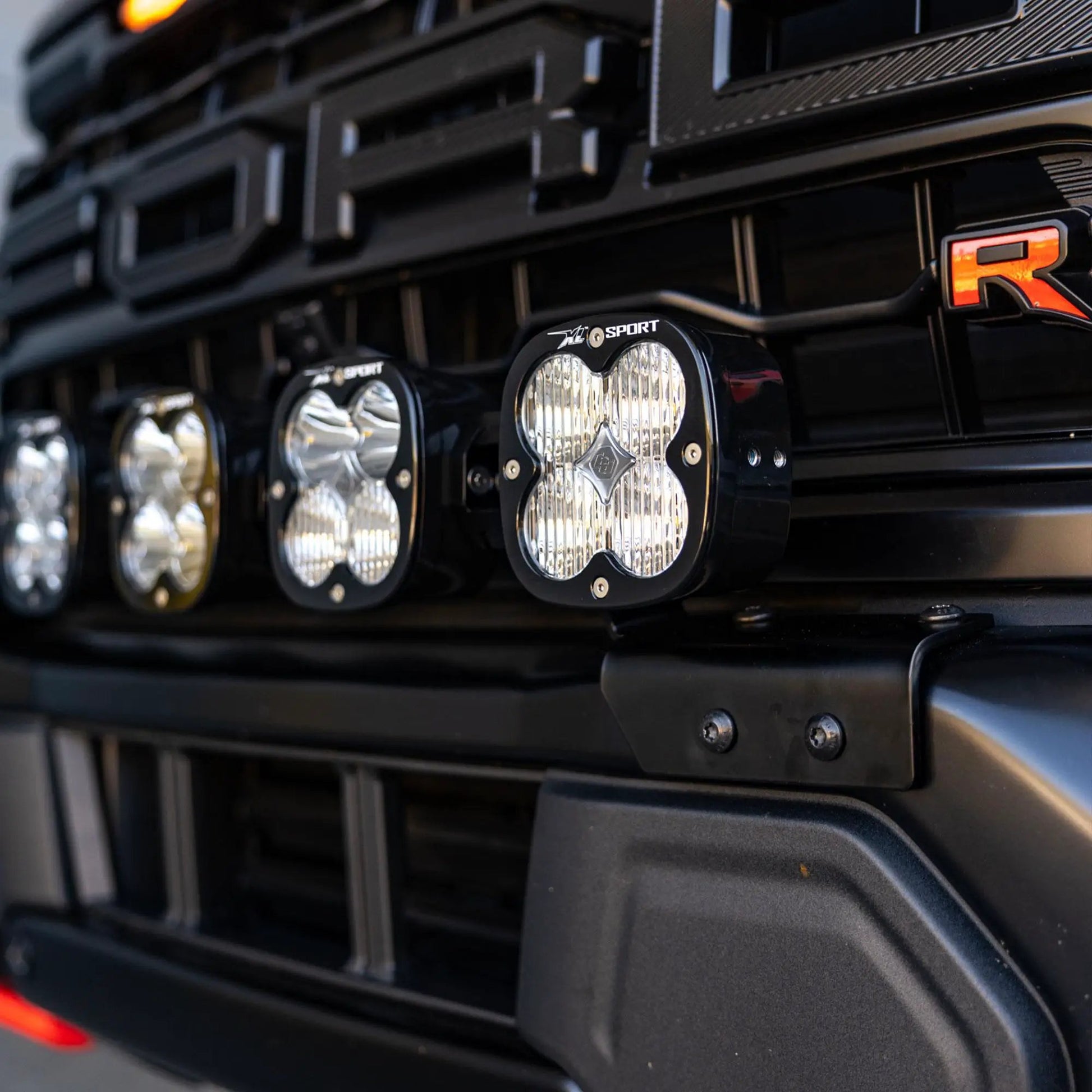 Baja Designs Ford 6 XL Sport Linkable Bumper Light Kit - 2024-2026 Ford F-150 Raptor R/37 by Baja Designs