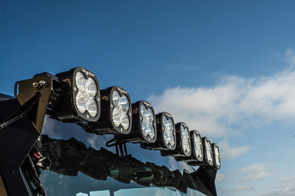 Baja Designs XL Sport Linkable Roof Mount Kit - '07-18 Wrangler JK (Multi-Pattern; Clear)