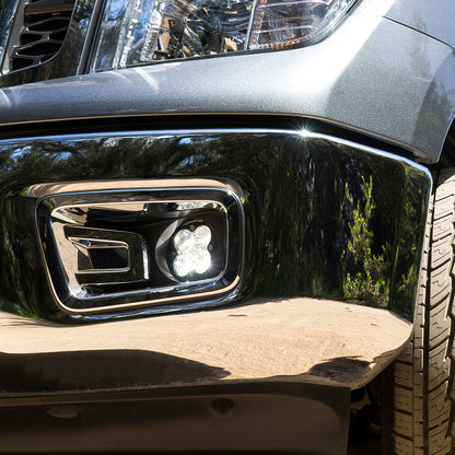 Baja Designs Squadron-R Pro Fog Pocket Kit - '16-19 Titan (Wide Cornering; Clear)