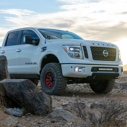 Baja Designs Squadron-R Pro Fog Pocket Kit - '16-19 Titan (Wide Cornering; Clear)