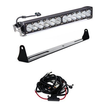 Baja Designs OnX6+ 20 Inch Bumper Kit - '07-13 Silverado/Sierra 1500/2500HD/3500HD {'07 New Body Style} (Driving/Combo; Clear)