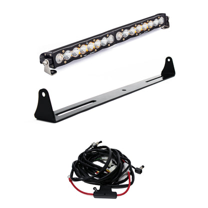 Baja Designs S8 20 Inch Bumper Kit - '07-13 Silverado/Sierra 1500/2500HD/3500HD {'07 New Body Style} (Driving/Combo; Clear)