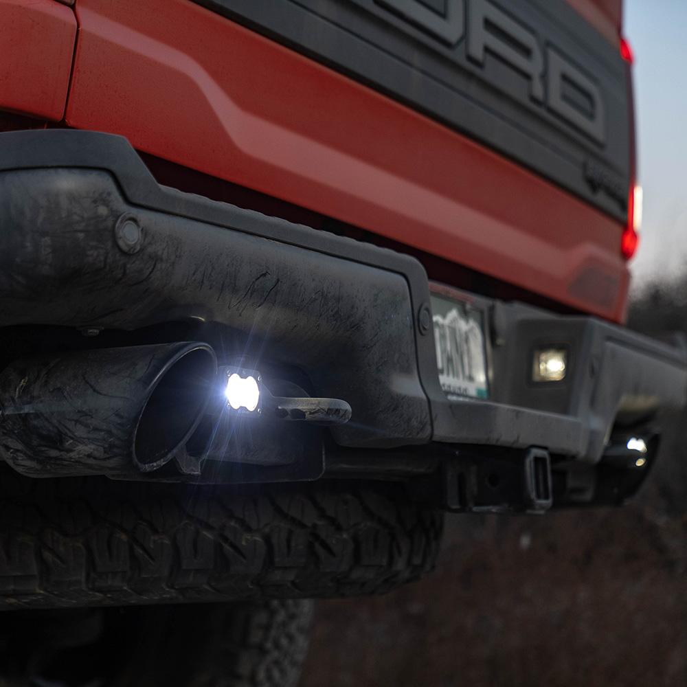 Baja Designs S2 Sport Dual Reverse Kit - '17-26 F-150 Raptor, '23-26 Bronco Raptor, '24-26 F-150 Raptor 37/R (Wide Cornering; Clear)