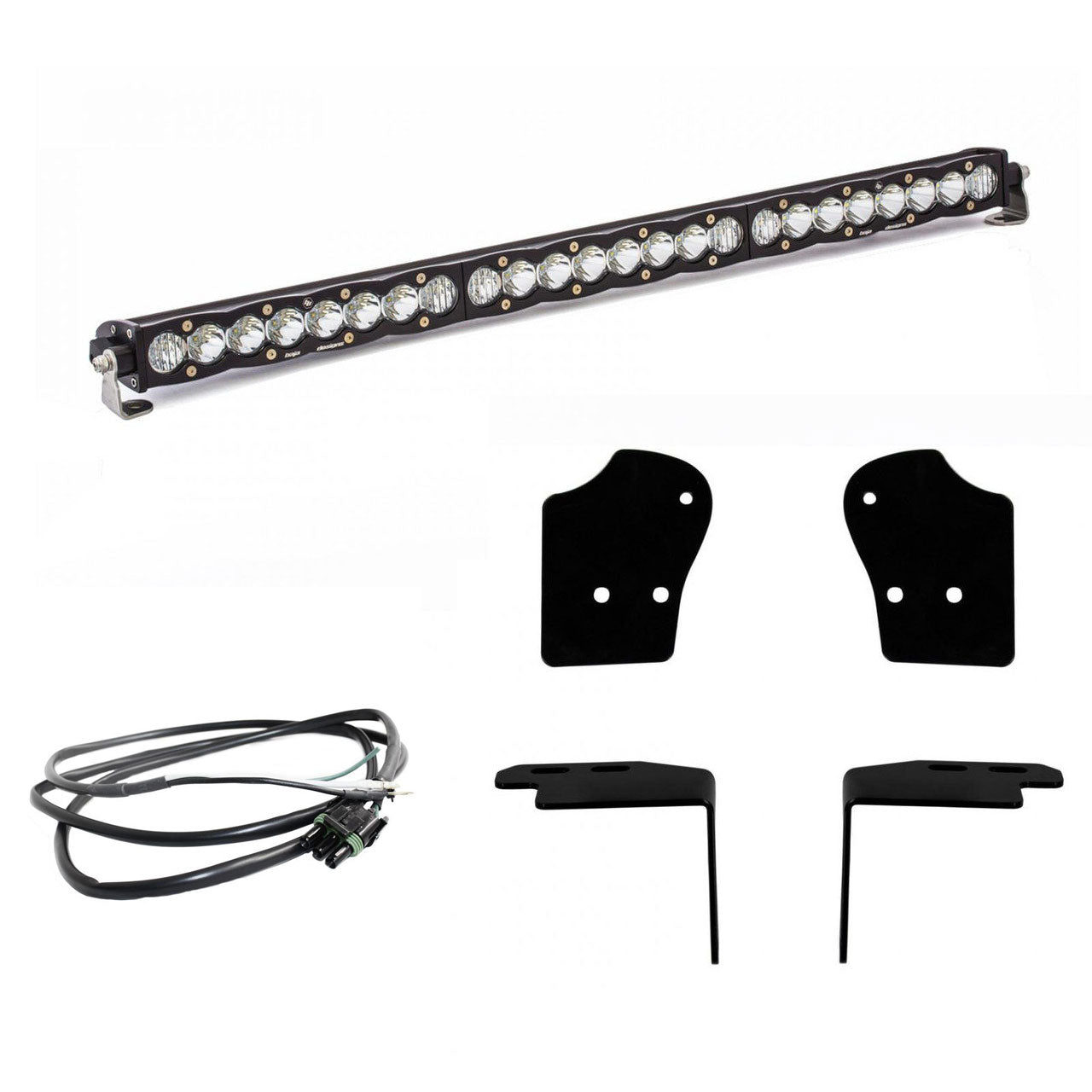 Baja Designs S8 30 Inch Grille Upper Kit - '17-20 F-150 Raptor (Driving/Combo; Clear)
