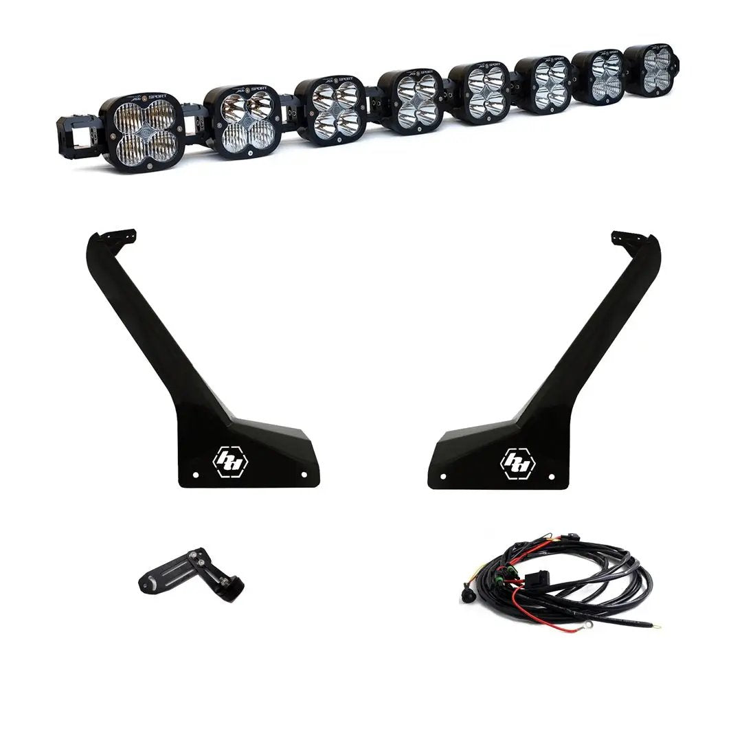 Baja Designs XL Sport Linkable Roof Mount Kit - '20 / '18-26 Wrangler JL (Multi-Pattern; Clear; Toggle Wiring) by Baja Designs