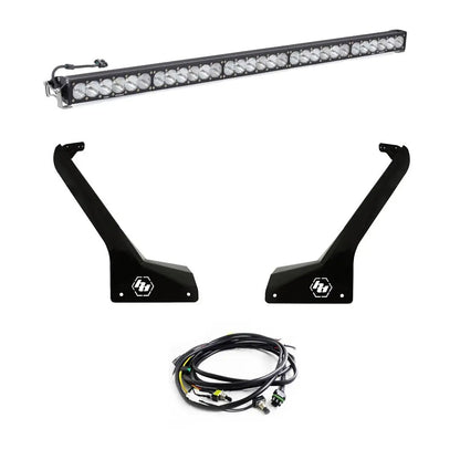 Baja Designs OnX6+ 50 Inch Roof Mount Kit - '20-26 Gladiator / '18-26 Wrangler JL; Exc. Rubicon 392 (Driving/Combo; Clear; Toggle Wiring) by Baja Designs