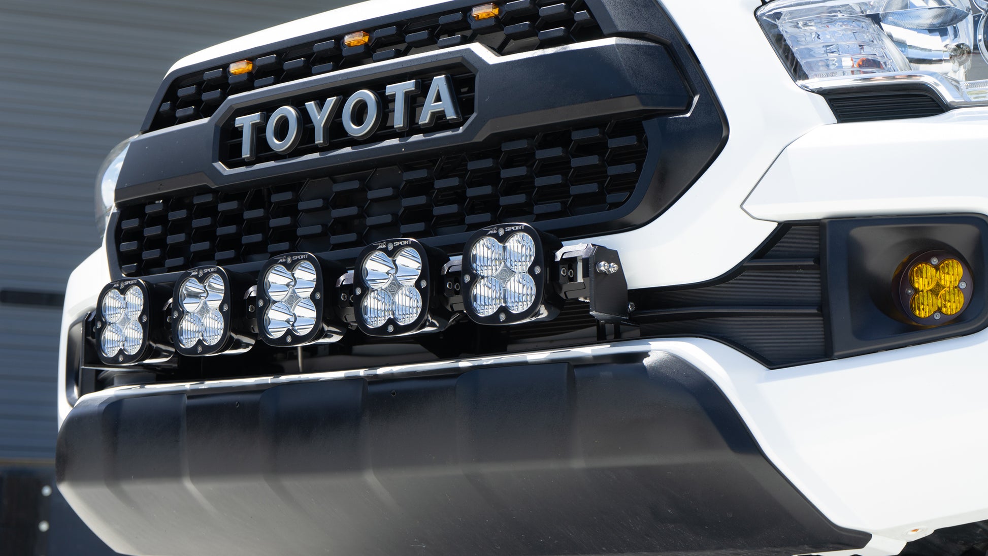 Baja Designs XL Sport Linkable Sport Bumper Light Kit - '16-23 Tacoma (Multi-Pattern; Clear) by Baja Designs