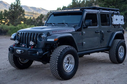 Baja Designs LP4 Pro Bumper Kit - '20-26 Gladiator / '18-26 Wrangler JL; w/ OE Steel Bumper (Driving/Combo; Clear; Toggle Wiring) by Baja Designs