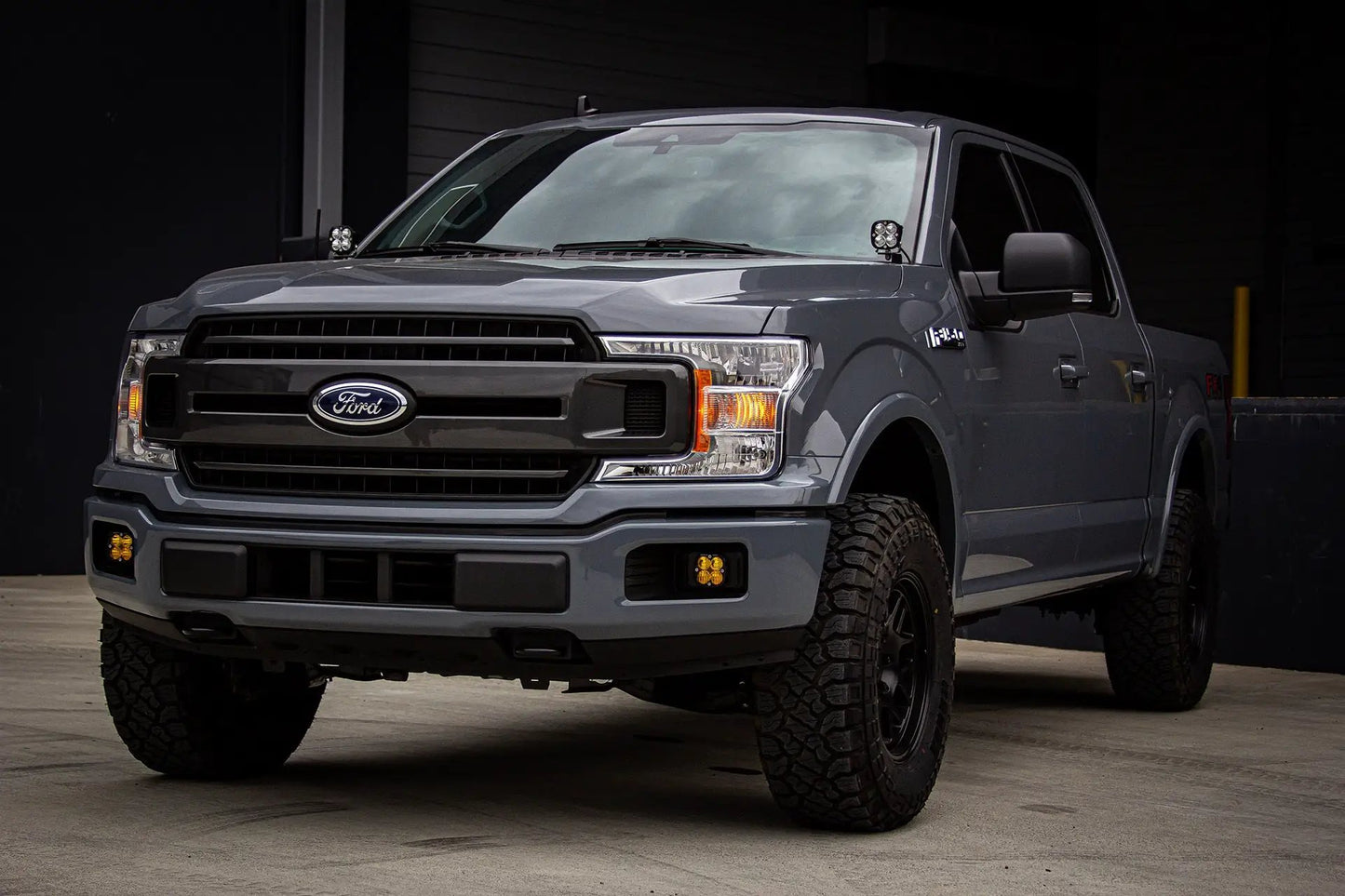 Baja Designs Squadron Sport A-Pillar Kit - '17-21 F-150 Raptor (High Speed Sport; Clear) by Baja Designs