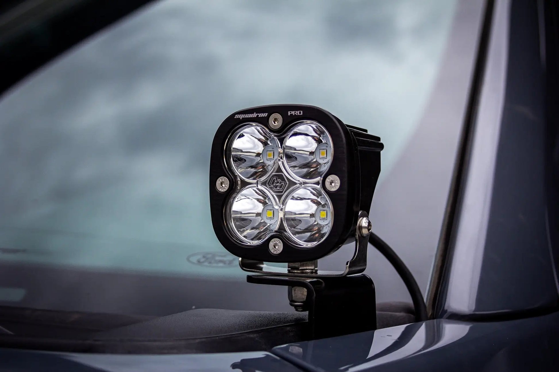 Baja Designs Squadron Pro A-Pillar Kit - '15-20 F-150 (High Speed Sport; Clear) by Baja Designs
