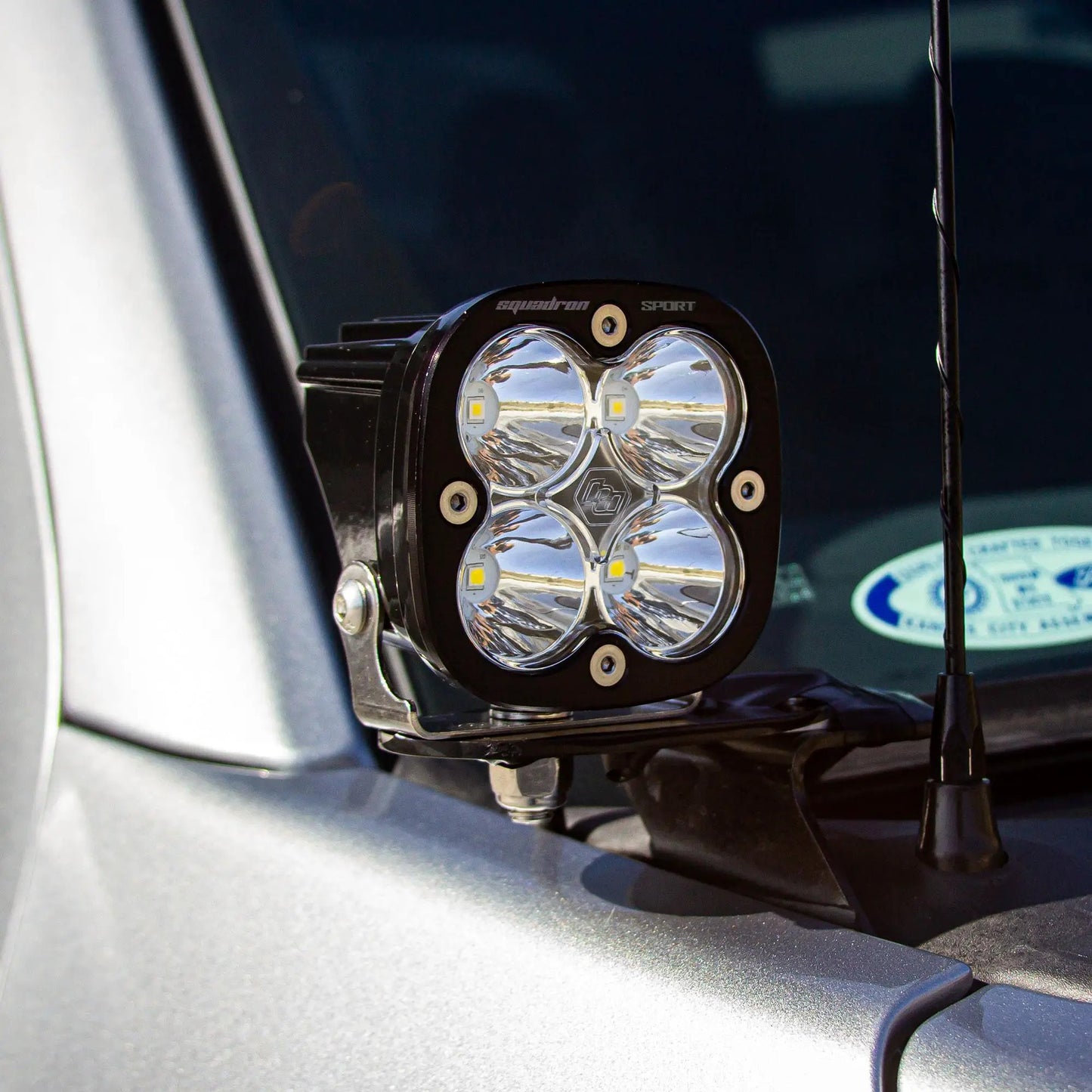 Baja Designs Squadron Pro A-Pillar Kit - '21-23 F-150 (Spot; Clear; Toggle Wiring) by Baja Designs