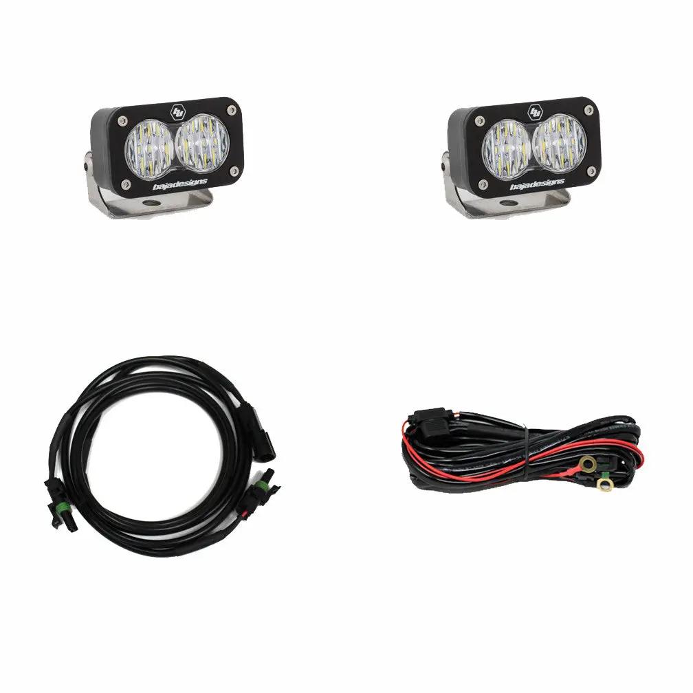 Baja Designs S2 Sport Dual Reverse Kit - '10-24 4Runner; '05-23 Tacoma (Wide Cornering; Clear) by Baja Designs