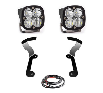 Baja Designs Squadron Pro A-Pillar Kit - '19-22 Sierra 1500 (Driving/Combo; Clear) by Baja Designs