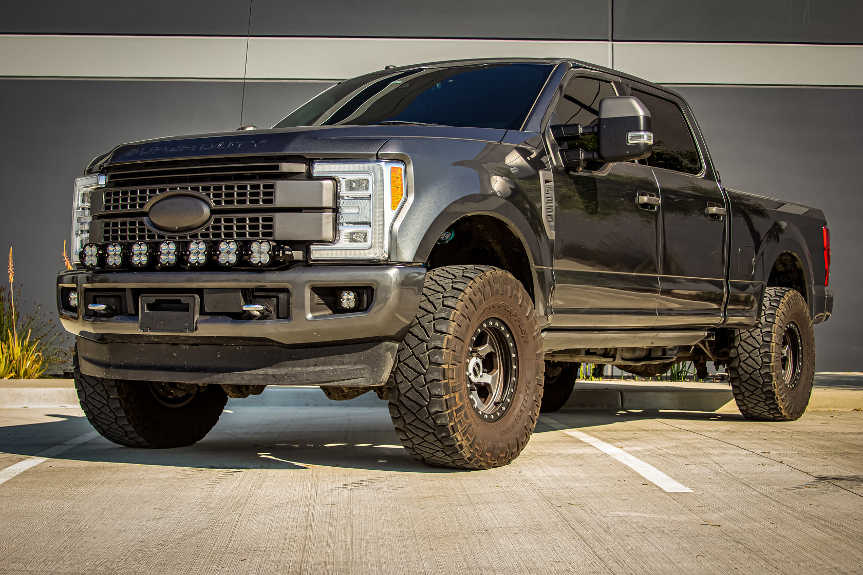 Baja Designs XL Sport Linkable Sport Bumper Light Kit - '17-19 F-250/350 Super Duty (Multi-Pattern; Clear; Upfitter Wiring) by Baja Designs