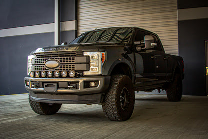 Baja Designs XL Sport Linkable Sport Bumper Light Kit - '17-19 F-250/350 Super Duty (Multi-Pattern; Clear; Upfitter Wiring) by Baja Designs