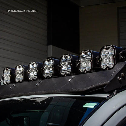 Baja Designs Toyota 7XL Sport Linkable Roof Light Bar Kit For Prinsu Rack - '10-24 4Runner; '07-14 FJ Cruiser; '05-23 Tacoma; '07-21 Tundra (Multi-Pattern; Clear) by Baja Designs