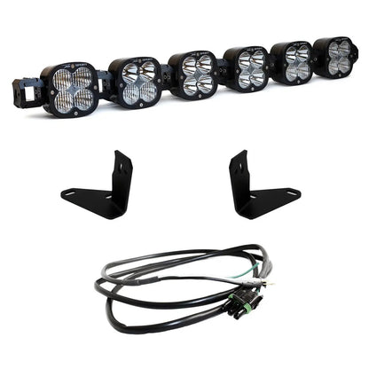 Baja Designs XL Sport Linkable Sport Bumper Light Kit - '21-26 Bronco; '22-26 Bronco Raptor; w/ OE Steel Bumper (Multi-Pattern; Clear; Upfitter Wiring) by Baja Designs