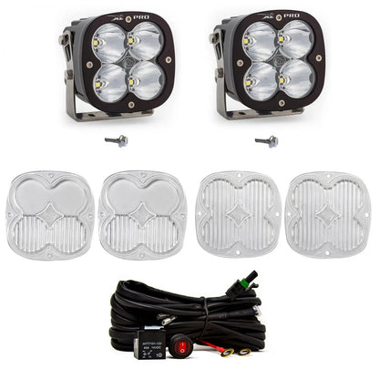 Baja Designs XL Pro A-Pillar Kit - '21-26 Bronco; '22-26 Bronco Raptor (Spot; Clear; Toggle Wiring) by Baja Designs