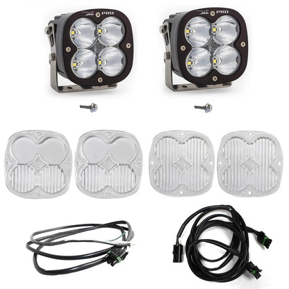 Baja Designs XL Pro A-Pillar Kit - '21-26 Bronco; '22-26 Bronco Raptor (Spot; Clear; Upfitter Wiring) by Baja Designs