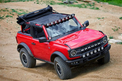 Baja Designs XL Sport Linkable Sport Roof Mount Kit - '21-26 Bronco; '22-26 Bronco Raptor (Multi-Pattern; Clear; Upfitter Wiring) by Baja Designs