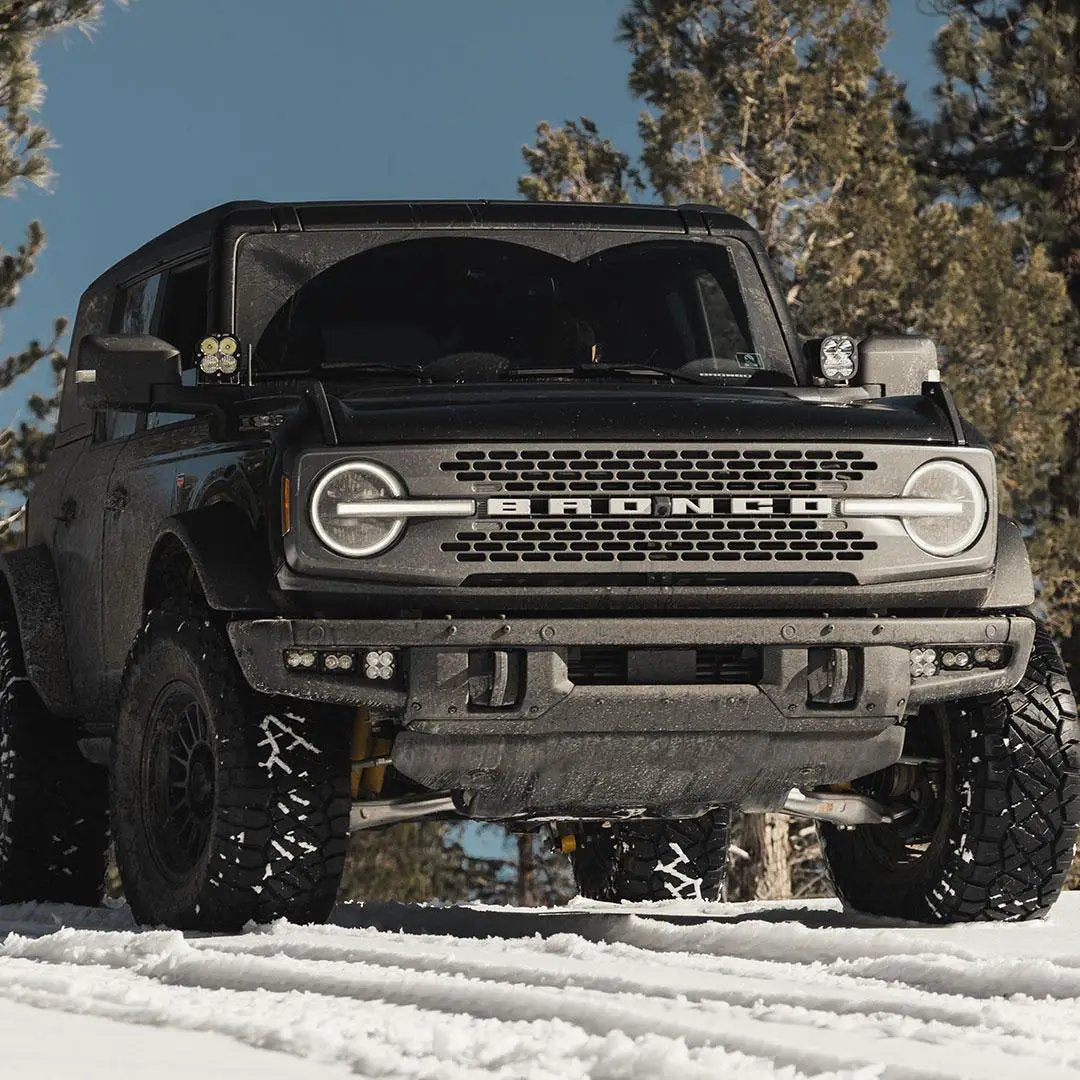 Baja Designs Squadron Sport/S2 Sport Fog Pocket Kit - '21-26 Bronco; '22-26 Bronco Raptor (Multi-Pattern; Clear; Toggle Wiring) by Baja Designs