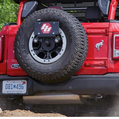 Baja Designs S1 Dual Reverse Kit - '21-26 Bronco (Multi-Pattern; Clear; Toggle Wiring; License Plate Mount) by Baja Designs