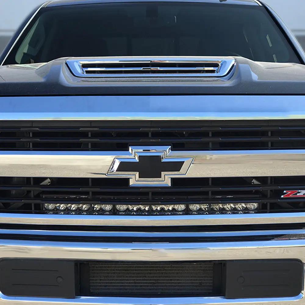 Baja Designs OnX6+ 30 Inch Grille Kit - '17 Silverado 2500HD/3500HD (Driving/Combo; Clear) by Baja Designs