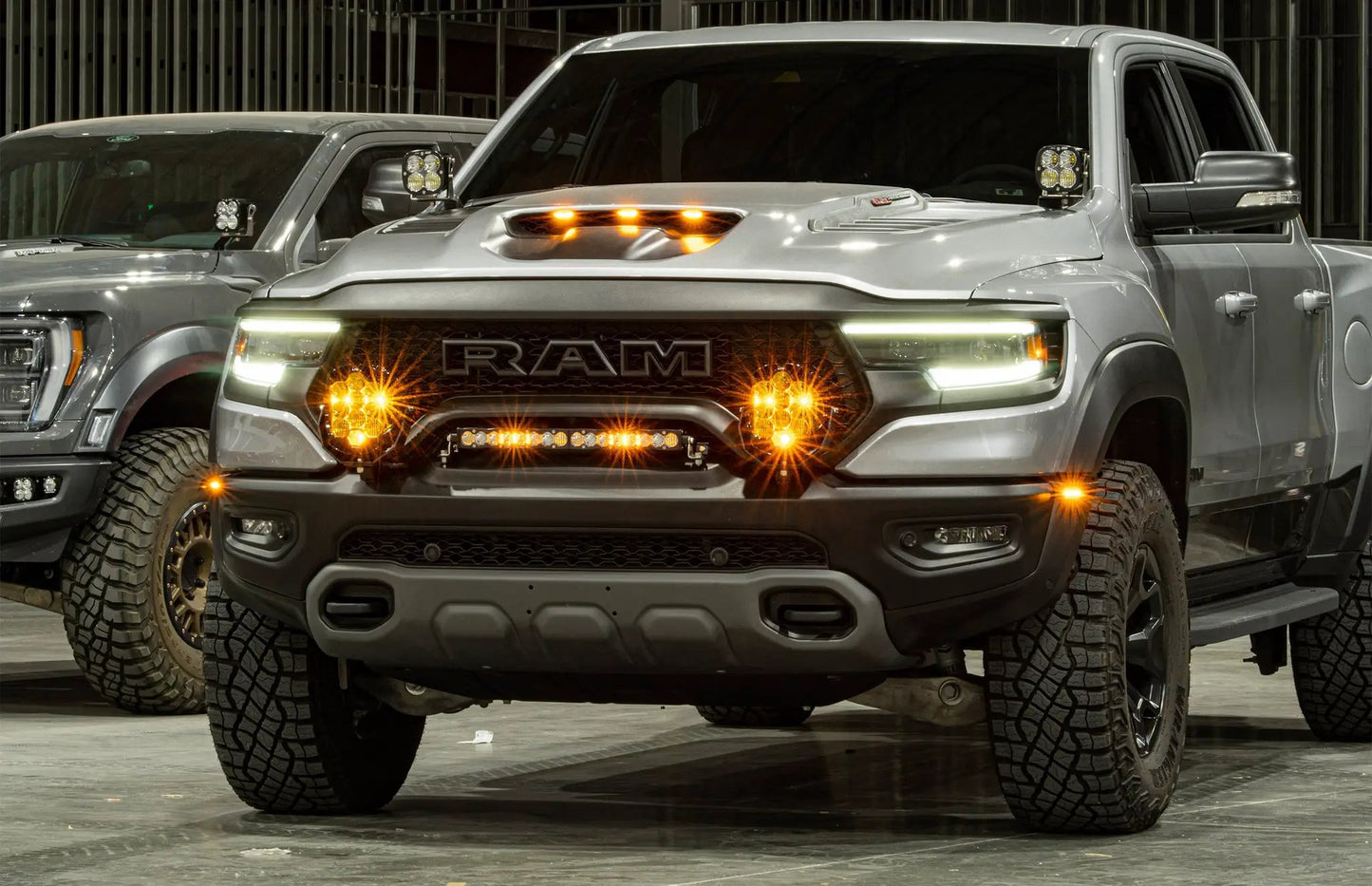 Baja Designs XL80 A-Pillar Kit - '19-24 1500 Rebel; '21-24 1500 TRX (Driving/Combo; Clear) by Baja Designs