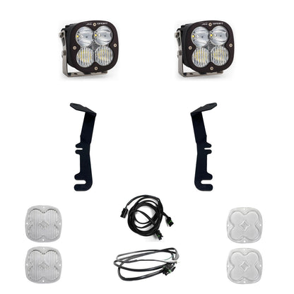 Baja Designs XL Sport A-Pillar Kit - '19-24 1500 Rebel; '21-24 1500 TRX (Driving/Combo; Clear) by Baja Designs