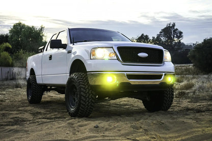 Baja Designs Squadron Sport Fog Pocket Kit - '06-14 F-150; '05-11 Tacoma; '07-13 Tundra, '23-On Sequoia (Wide Cornering; Baja Amber) by Baja Designs