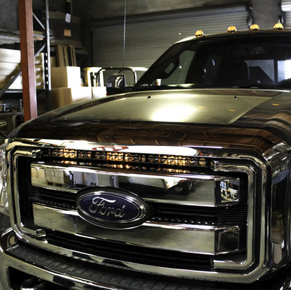 Baja Designs S8 30 Inch Grille Upper Light Kit - '11-16 F-250/350 Super Duty (Driving/Combo; Clear) by Baja Designs