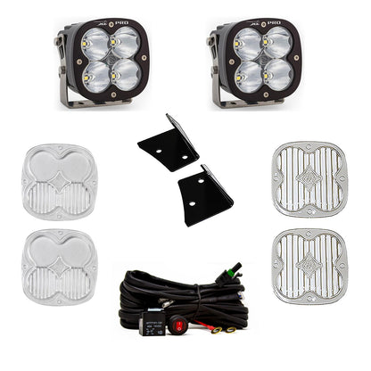Baja Designs XL Pro A-Pillar Kit - '07-18 Wrangler JK (Spot; Clear) by Baja Designs