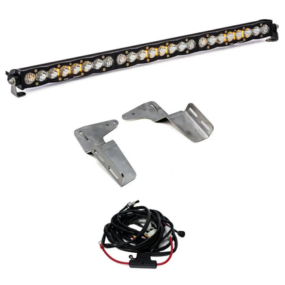 Baja Designs S8 30 inch Bumper Kit - '05-15 Tacoma (Driving/Combo; Clear) by Baja Designs
