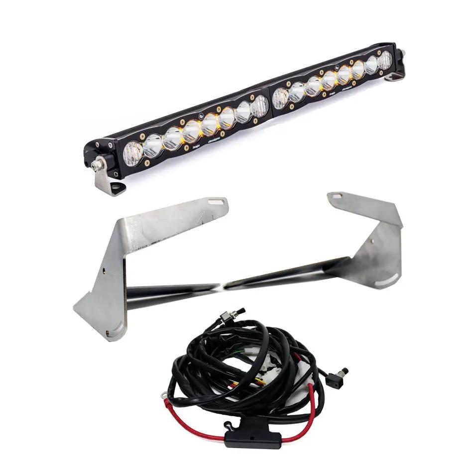 Baja Designs S8 30 Inch Grille Lower Kit - '19-26 2500/3500 (Driving/Combo; Clear) by Baja Designs